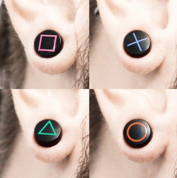 Videogame Ear Plugs Almost Make Me Want to Get My Ears Pierced – Sick…just sic