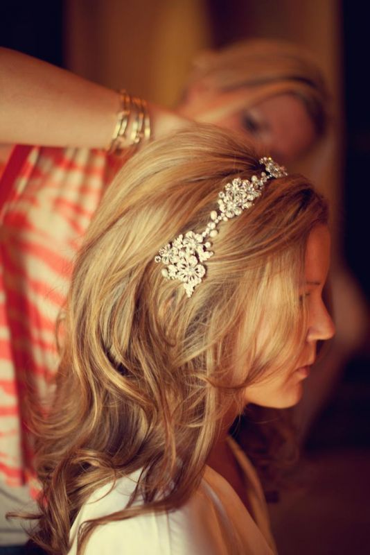 Want a hairband like this for my wedding.