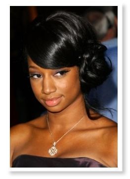 wedding updos for african-american hair | African American Prom Updo Hairstyles