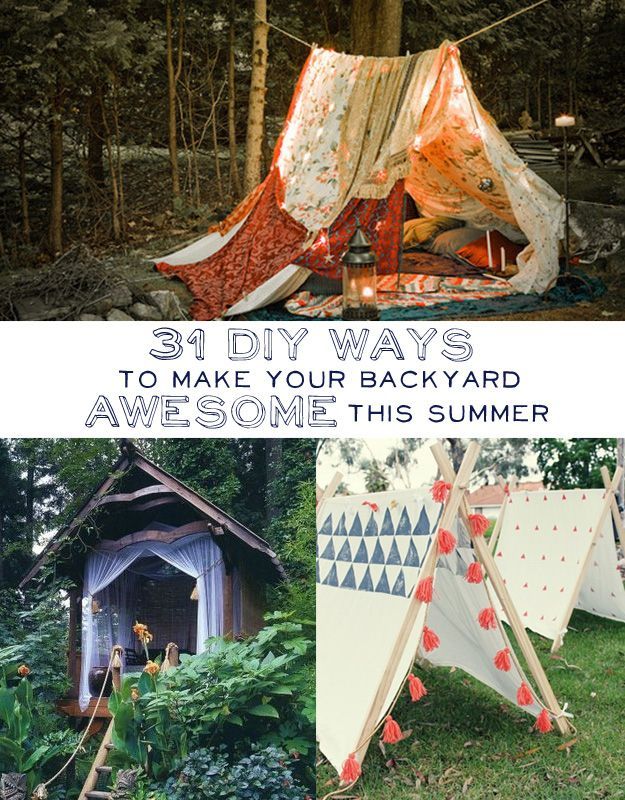 31 DIY Ways To Make Your Backyard Awesome ThisSummer BEST IDEAS!!!!