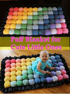 5 BEST BABY GIFTS OF THE YEAR :::::::::::::::::::::::::: Cozy Puff Blanket for K