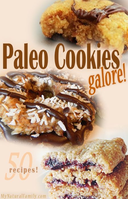 50 Paleo Cookies Recipes Galore!