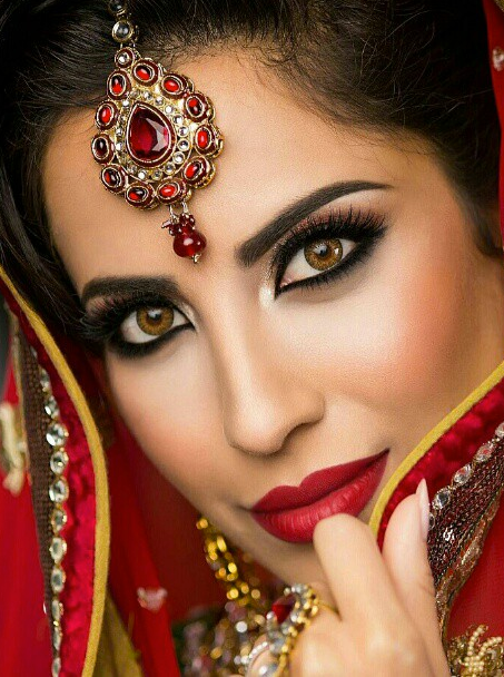 amazing makeup by dressyourface! #indianbridalmakeup #bollywood #flawless