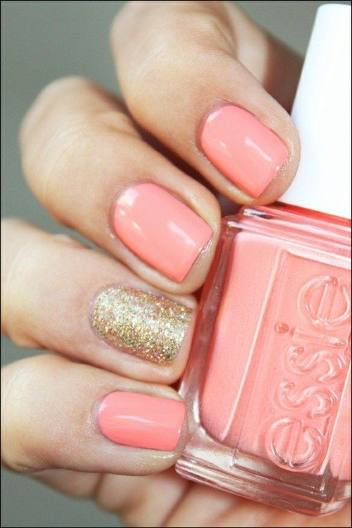 An easy trend to try is the single statement nail. Paint one nail on each hand o