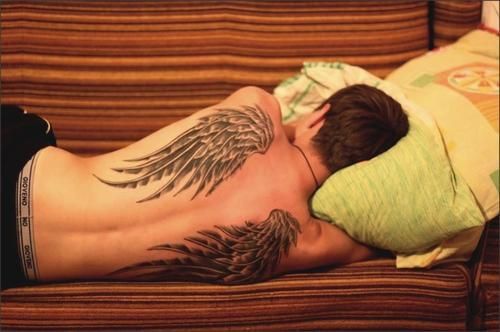 Angel Wing Tattoos For Girls On Back | tattoo # guy tattoo # angel wing tattoo #