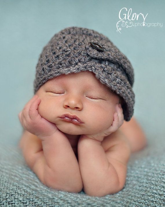 Baby Boy Hat Newborn 03 36 612 month Infant by Sebastianseven, $25.00