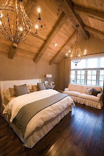 beautiful combination of rustic and soft