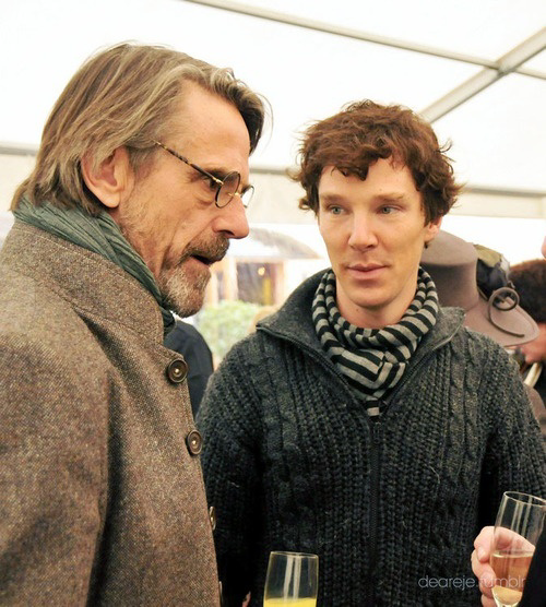 Benedict Cumberbatch and Jeremy Irons