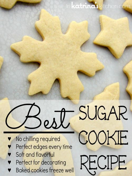 Best Sugar Cookie Recipe