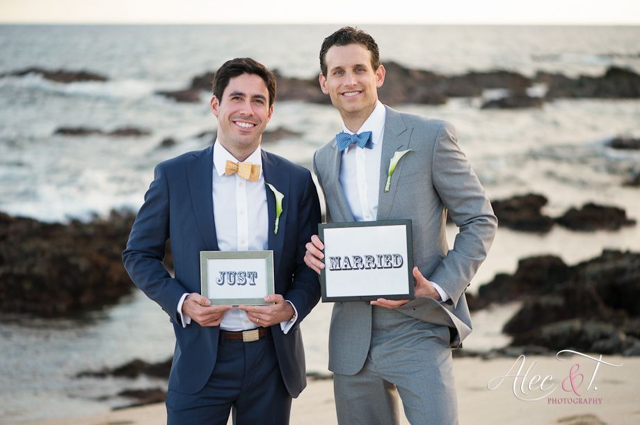 Cabo Gay Wedding – Cute signs – could use for a Thank you note.