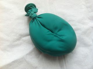 calming sensory idea- playdoh in a balloon- this would be great for kinesthetic