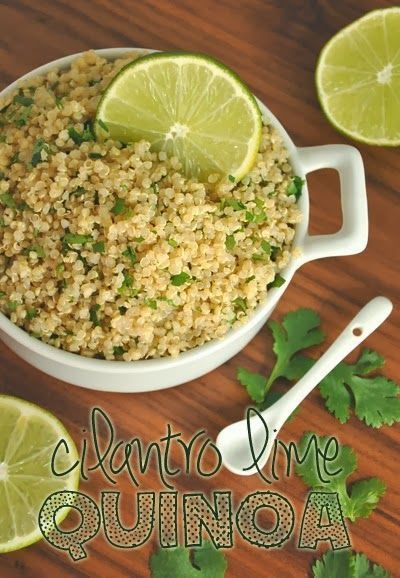 Cilantro Lime Quinoa – Peas and Crayons
