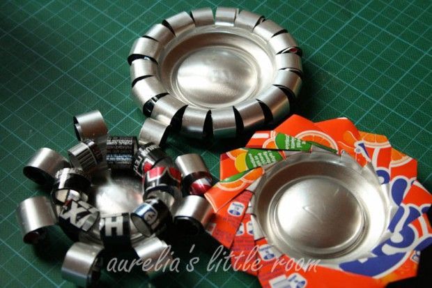 #DIY soda can candle holders – #Upcycle This! 21 Things Made from Soda Cans
