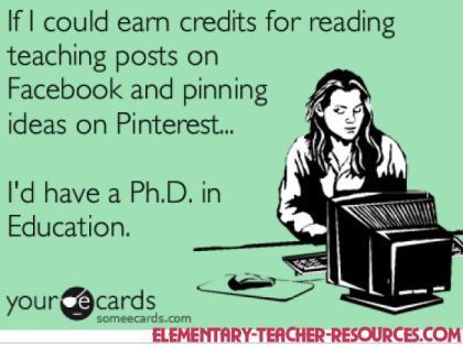 Earn credits for reading teaching posts?  Or at least extra credit points.  What