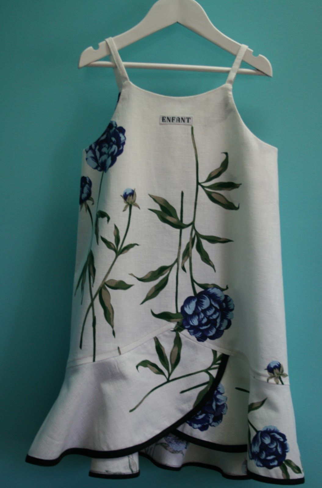 Five and Counting….: Pinwheel Slip Dress-a Tutorial