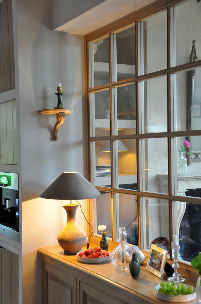 from the home of Greet Lefvre of the Belgian Pearls blog-love windows inside the