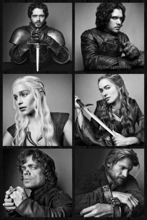 Game of Thrones – Robb Stark, Jon Snow, Daenerys Targaryen, Cersei, Tyrion, and