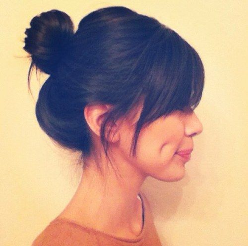 graduated bangs… to go back to bangs or grow them out, that is the question…