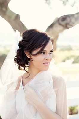 Hairstyles with a Veil (Pics please) | Weddings, Beauty and Attire | Wedding For
