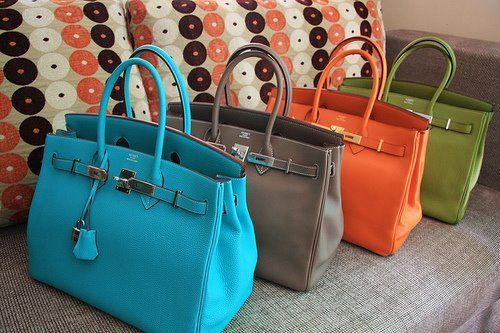 Hermes Handbags…yes I will take all of these.