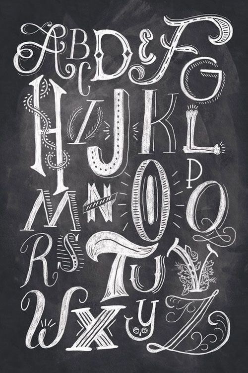 I like the hand-drawn alphabet. Each character has its unique appearance and the