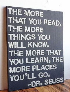I want this for my daughters room! We love to read, well she loves me to read to
