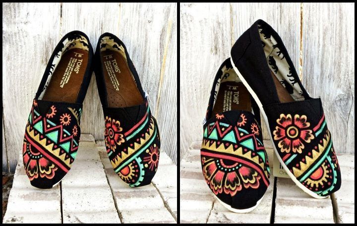 I wish I could buy every pair of TOMS SHOES! These are one pair of my favorite T