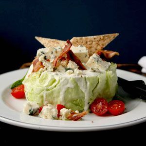 Iceberg Wedge with Blue Cheese – I love unique salads. I had a scaled-back versi
