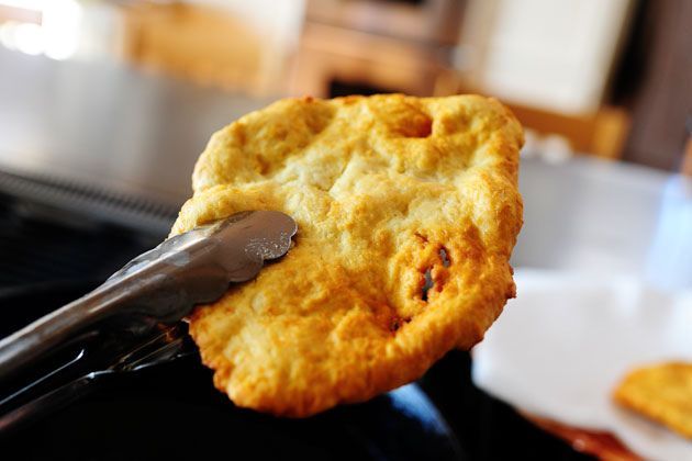 Indian fry bread. I am seriously in love with the Pioneer Woman. Like, borderlin