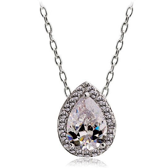 innocent love crystal necklace