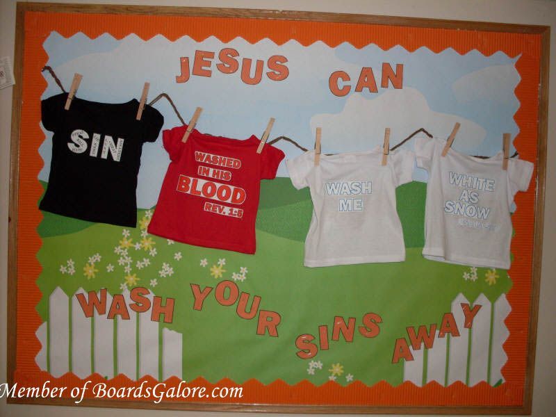 Jesus Can Wash Your Sins Away: could use 