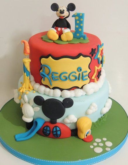 Mickey mouse  Cake by ShereensCakes