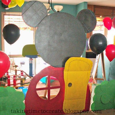 Mickey Mouse Clubhouse Birthday Party {Lots of Birthday Party Decorating Ideas}
