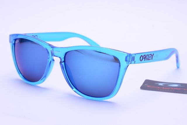 Oakley Frogskins Sunglasses Blue Frame Colorful Lens 0405 [ok-1405] – $12.50 : C