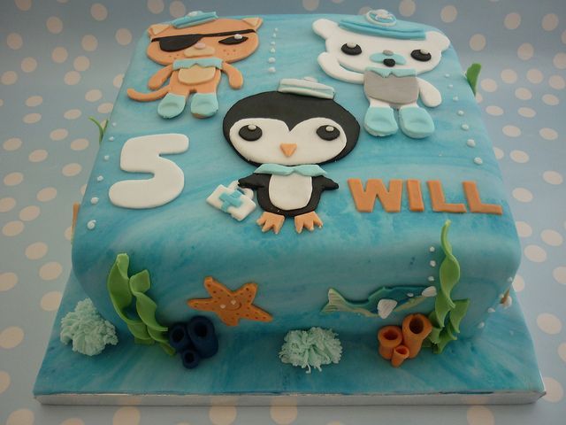 Octonauts by Sugar Nelly (Isabel), via Flickr. My son wishes Octonauts-theme for