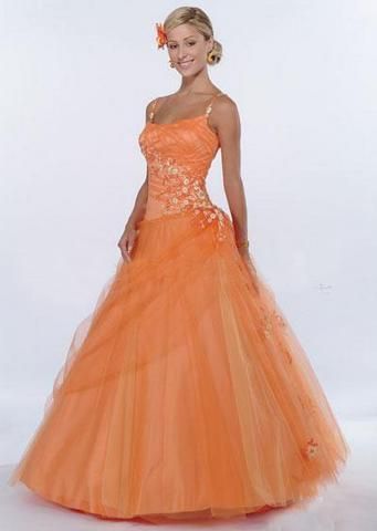 orange gowns – Google Search