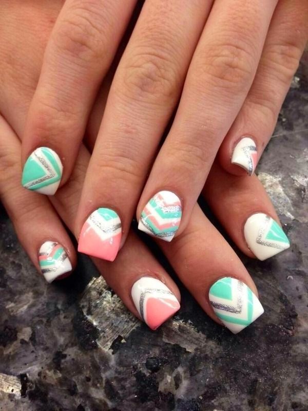 pretty pastel nail designs