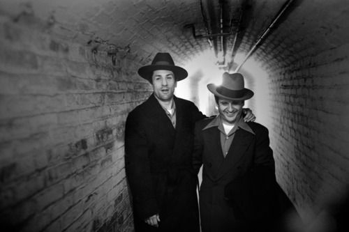 (Robert De Niro and Joe Pesci, Brooklyn, 1979) Photo by Brian Hamill