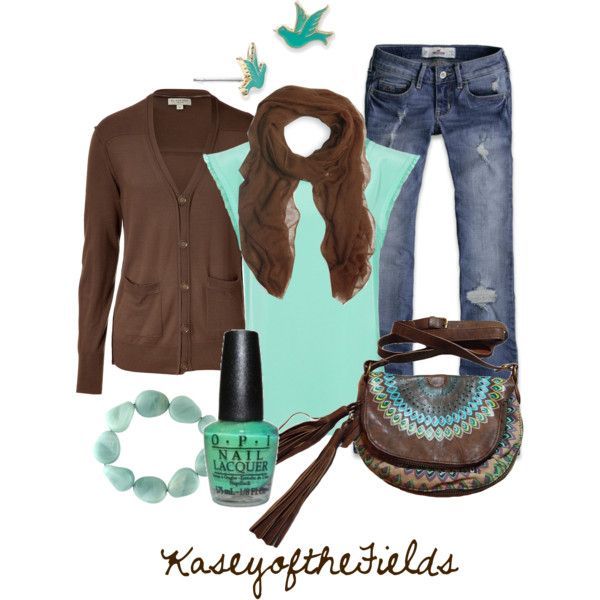 “Sky and Earth” by kaseyofthefields on Polyvore