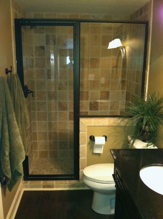 Small bathroom idea. @ Home Renovation Ideas