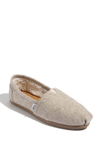 So what you’re saying is… I can wear flats AND have warm feet???  TOMS with fl