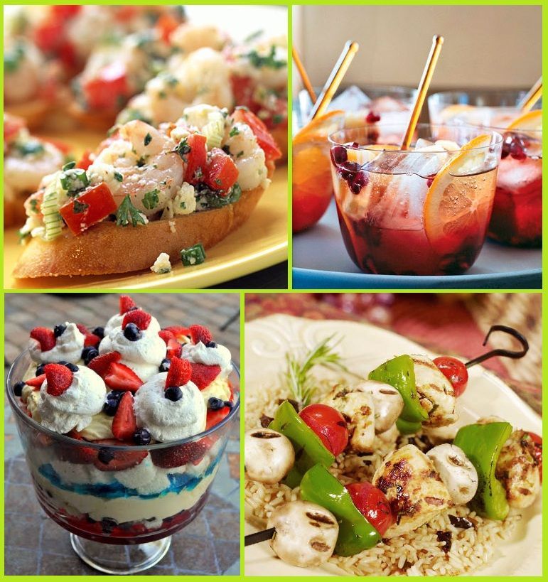 Summer Party Food Ideas: Memorial Day Weekend, 4th of July, and Labor Day