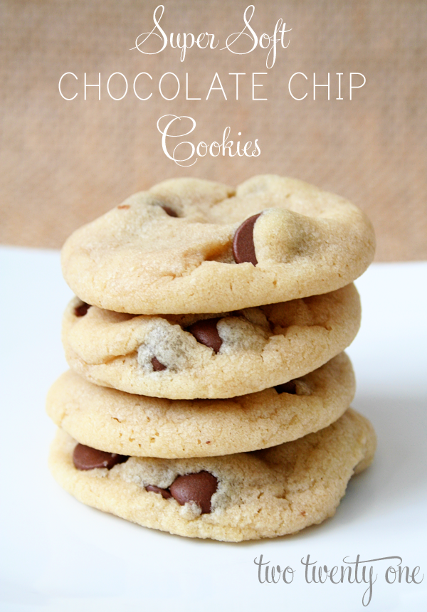 Super Soft Chocolate Chip Cookie Recipe, via @Chelsea {twotwentyone}