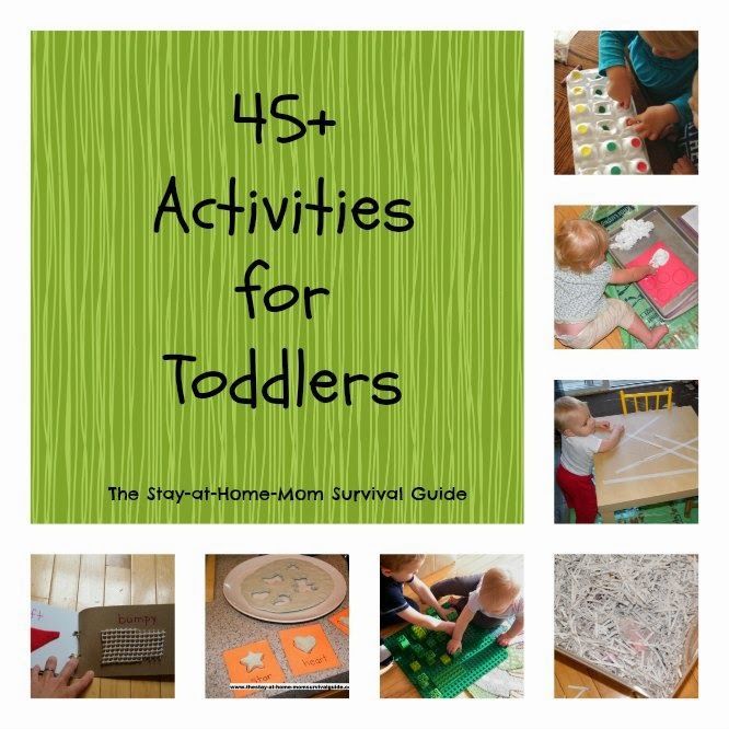 The Stay-at-Home-Mom Survival Guide: Toddler Activities