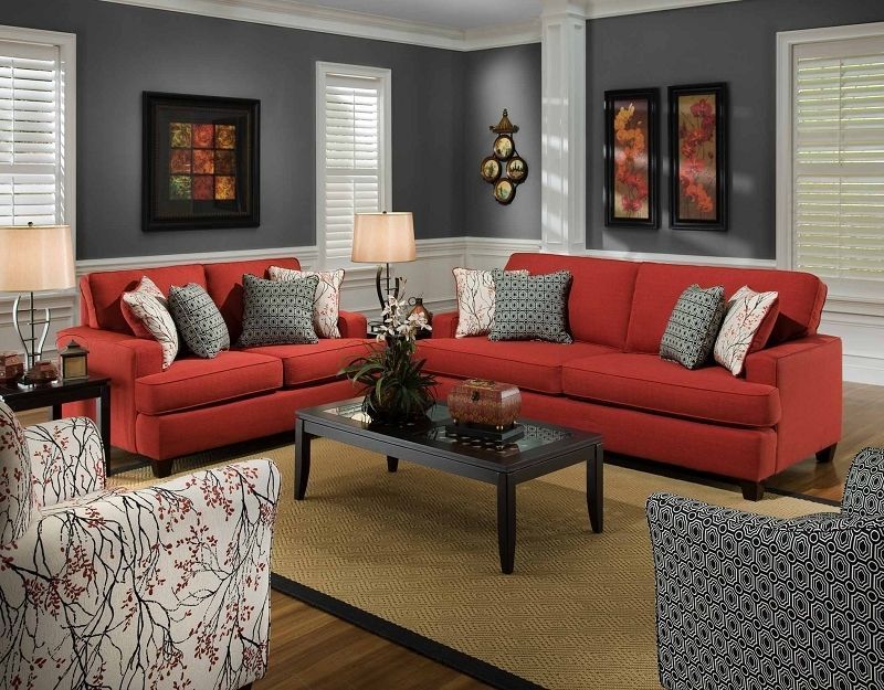 This is the Color Grey for Living Room W/ Correct Sofa & Love Seat…not the Acc