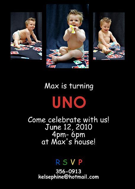 Uno themed party for a first birthday.  See it all on the link.