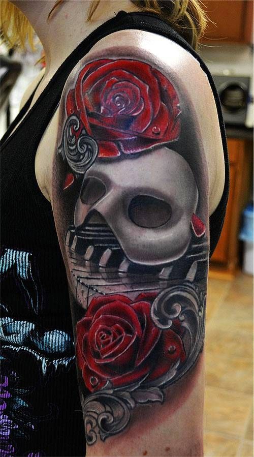Wouldnt get this but Phantom of the Opera Tattoo  AWESOME!!