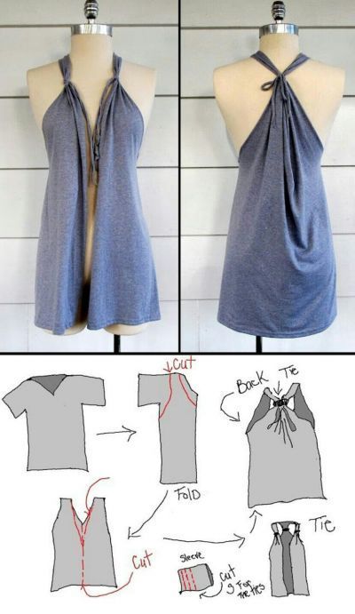 Yay a t-shirt diy that might actually be wearable!