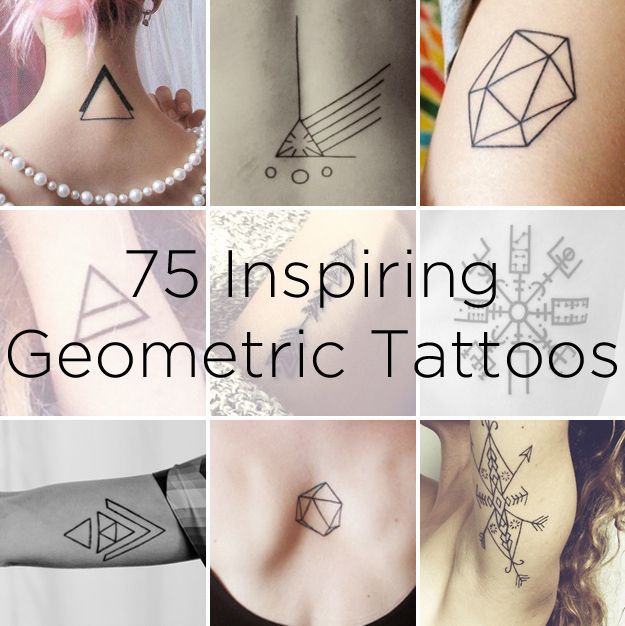 75 Graphically Gorgeous Geometric Tattoos – BuzzFeed