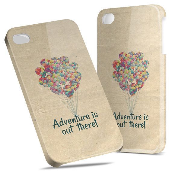 Adventure is Out There Pixar Disney – Hard Cover Case iPhone 5 4 4S 3 3GS HTC Sa